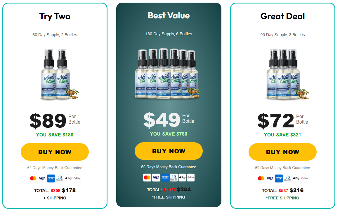 NailsCleanPro Pricing